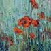 ЦВЕТЫ МАКИ, 60Х90 МАСЛО, ХОЛСТ