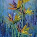 ЦВЕТЫ СТРЕЛИЦИИ, 60Х80 МАСЛО, ХОЛСТ