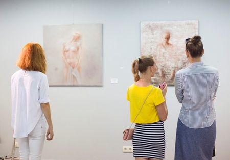 Открытие выставки "Игра сознания"